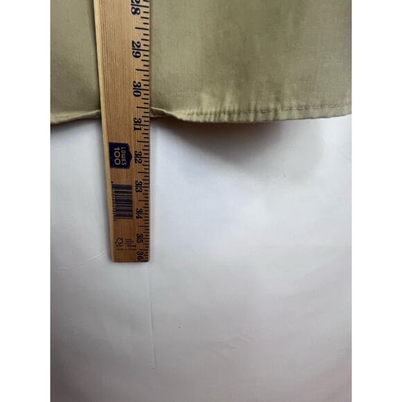 Boy Scotts of America Mens Med Long Tan Long Sleeve Button Up Shirt with Patches - Picture 4 of 8